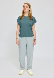 Ecovero Viscose Cropped T-Shirt
