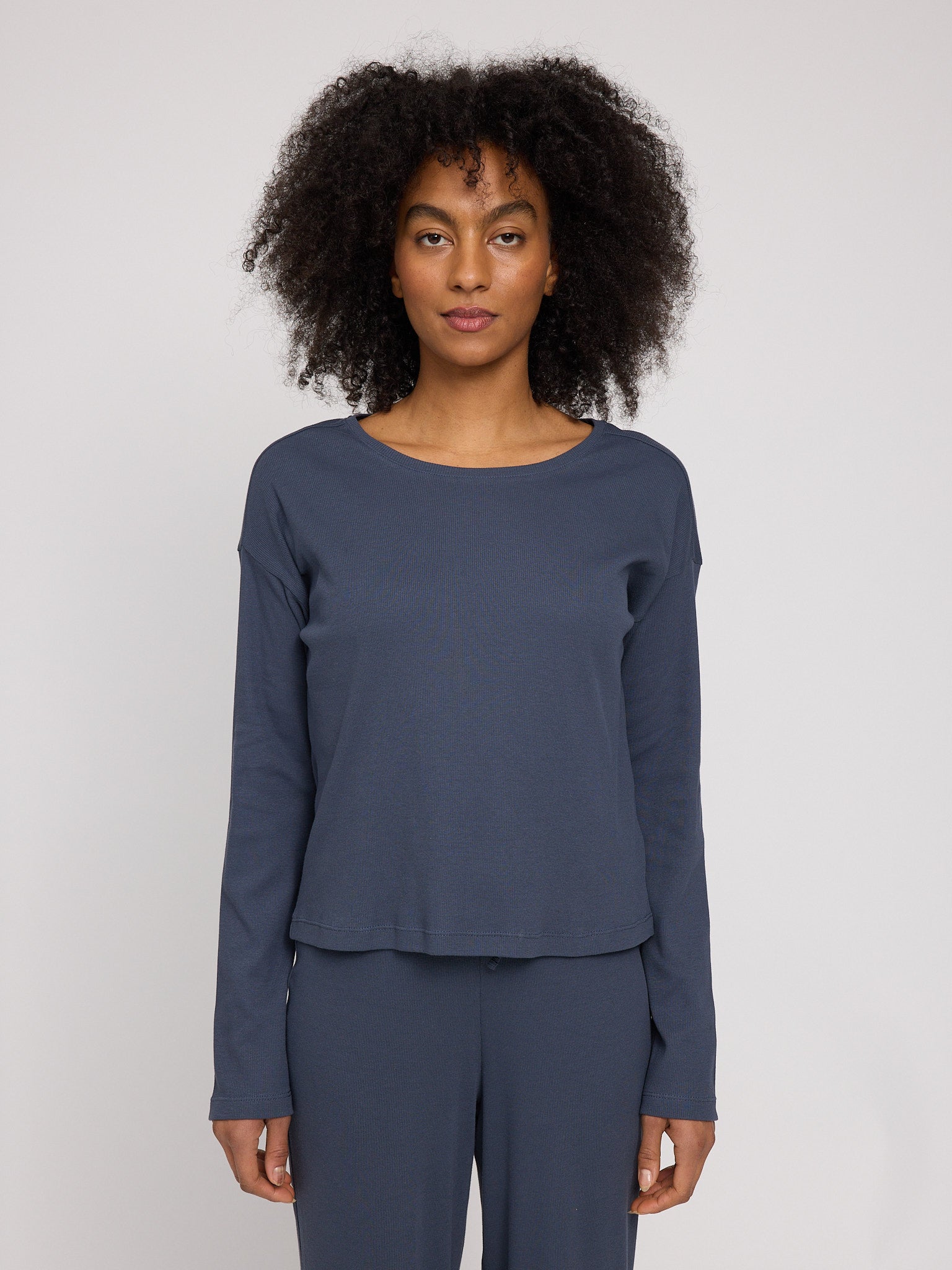 Striped Rib Longlseeve