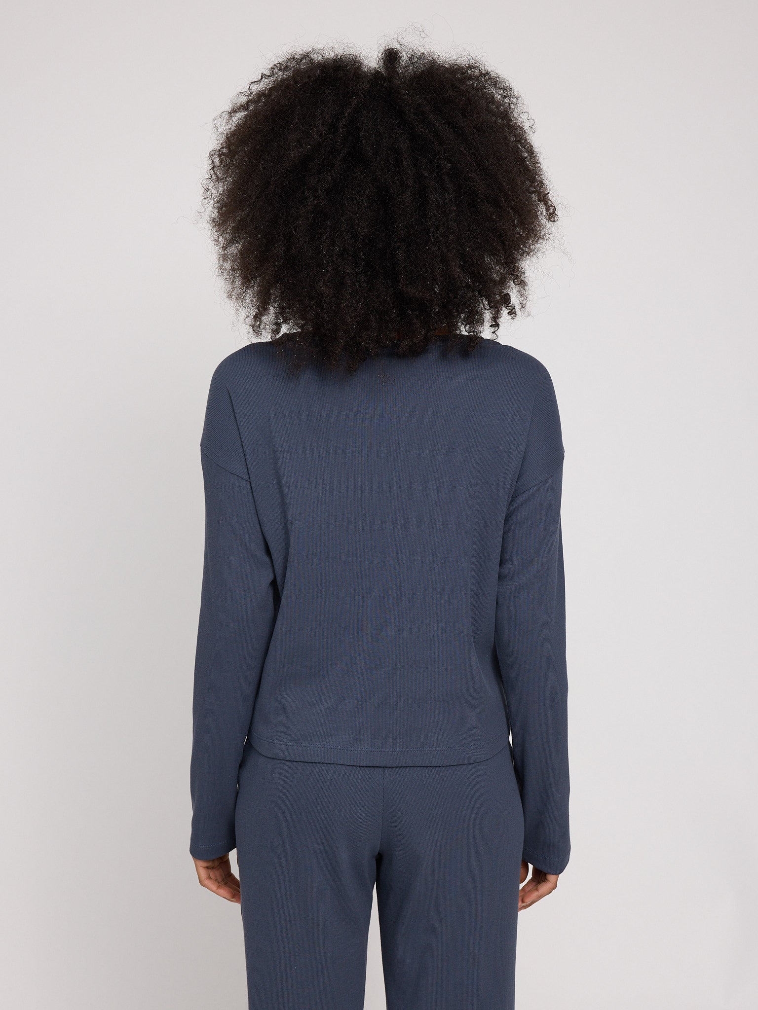 Striped Rib Longlseeve