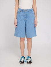Denim Bermuda Shorts