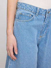 Denim Bermuda Shorts