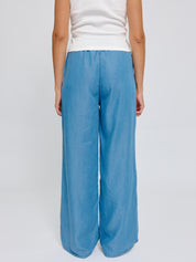 Drawstring Tencel Pants