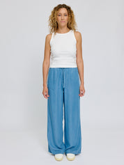 Drawstring Tencel Pants