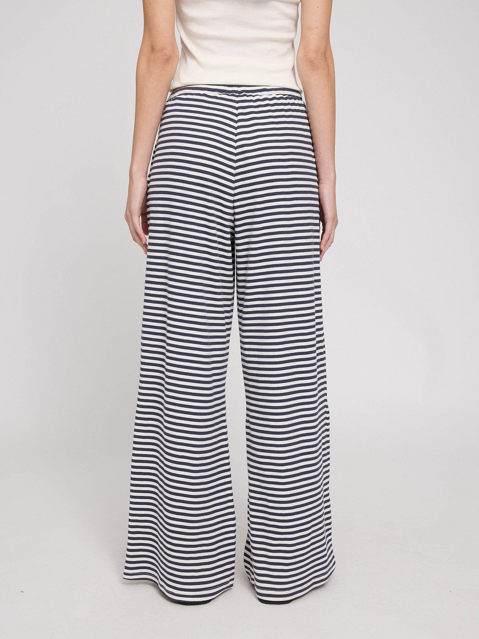 Striped Rib Pants