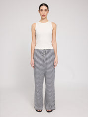 Striped Rib Pants
