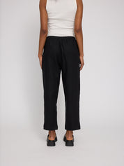 Straight Leg Linen Pants