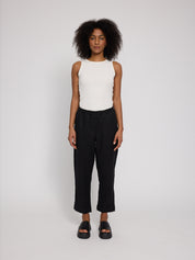 Straight Leg Linen Pants