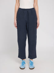 Straight Leg Linen Pants