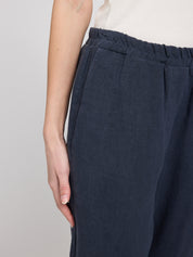 Straight Leg Linen Pants