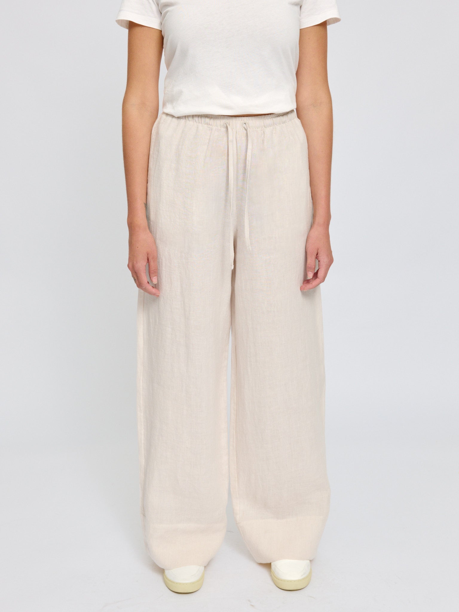 Drawstring Linen Pants