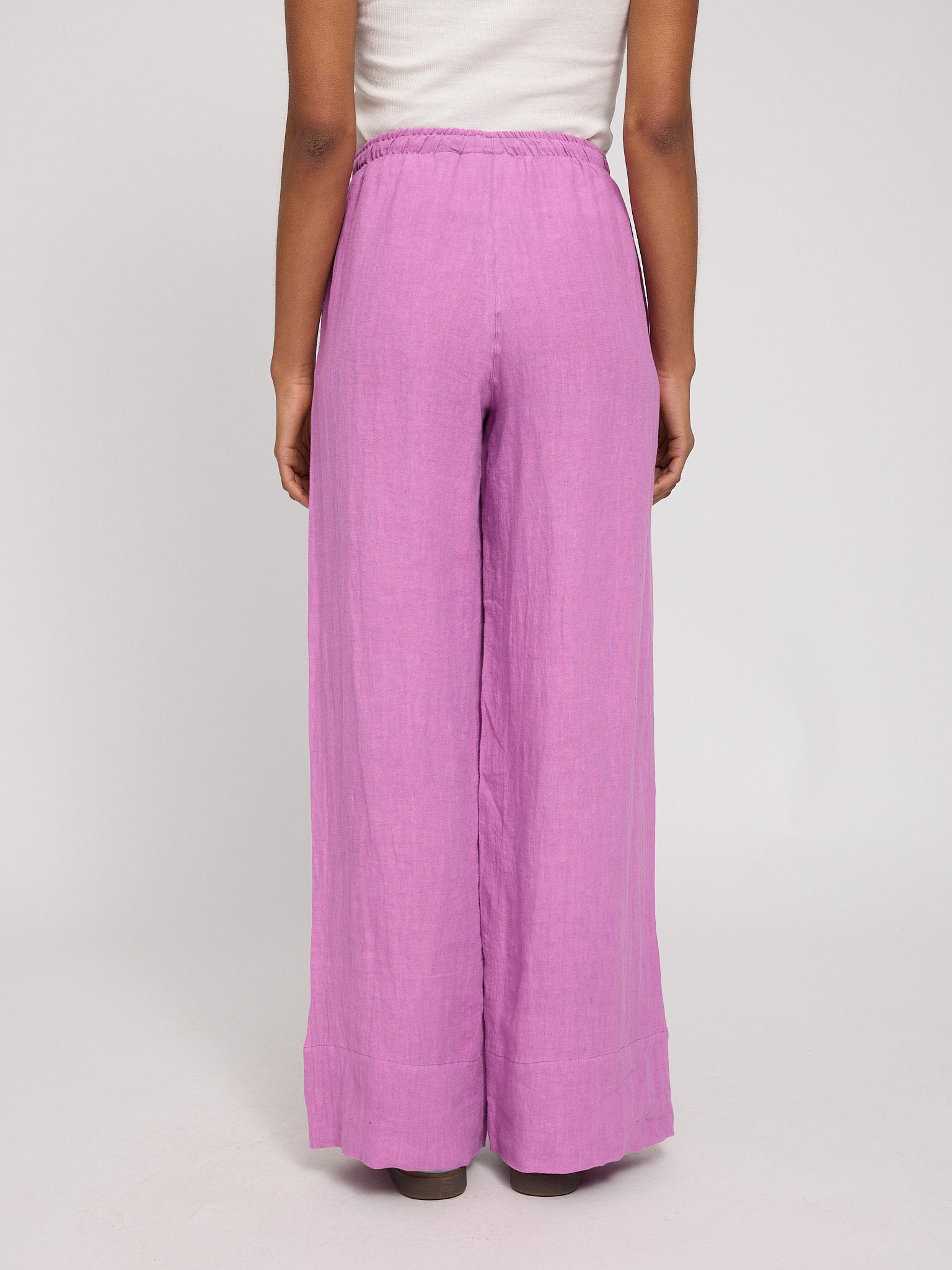 Drawstring Linen Pants