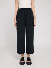 Wide Leg Viscose Pants