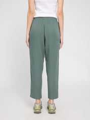 Straight Leg Viscose Pants