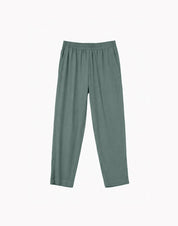 Straight Leg Viscose Pants