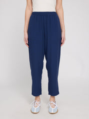 Straight Leg Viscose Pants