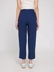 Straight Leg Viscose Pants