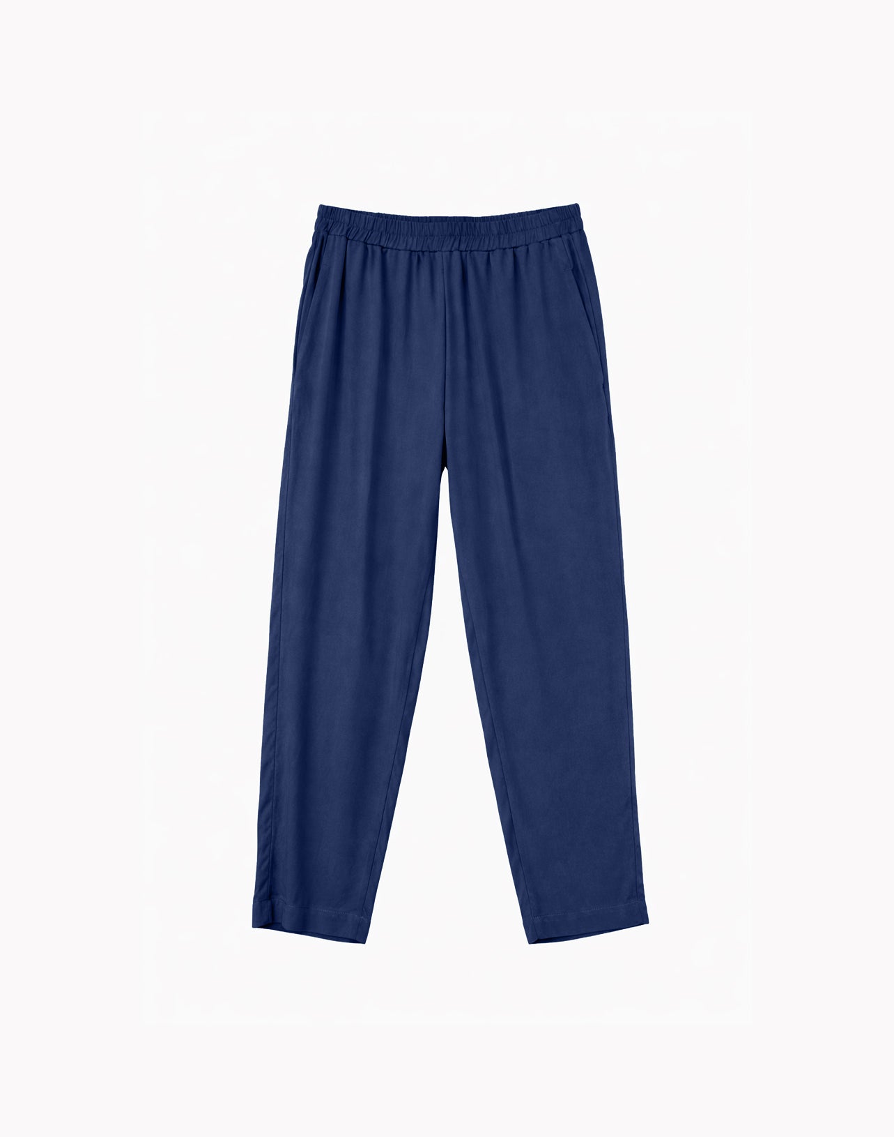 Straight Leg Viscose Pants