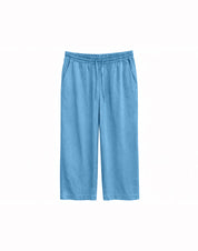 Wide Leg Tencel Pants Elastic