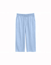 Wide Leg Tencel Pants Elastic