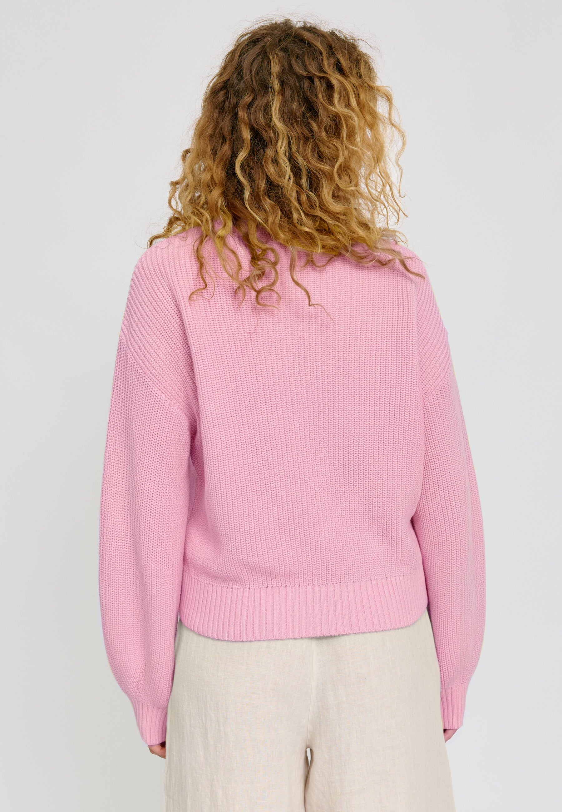 Chunky Knit Crew Neck Jumper