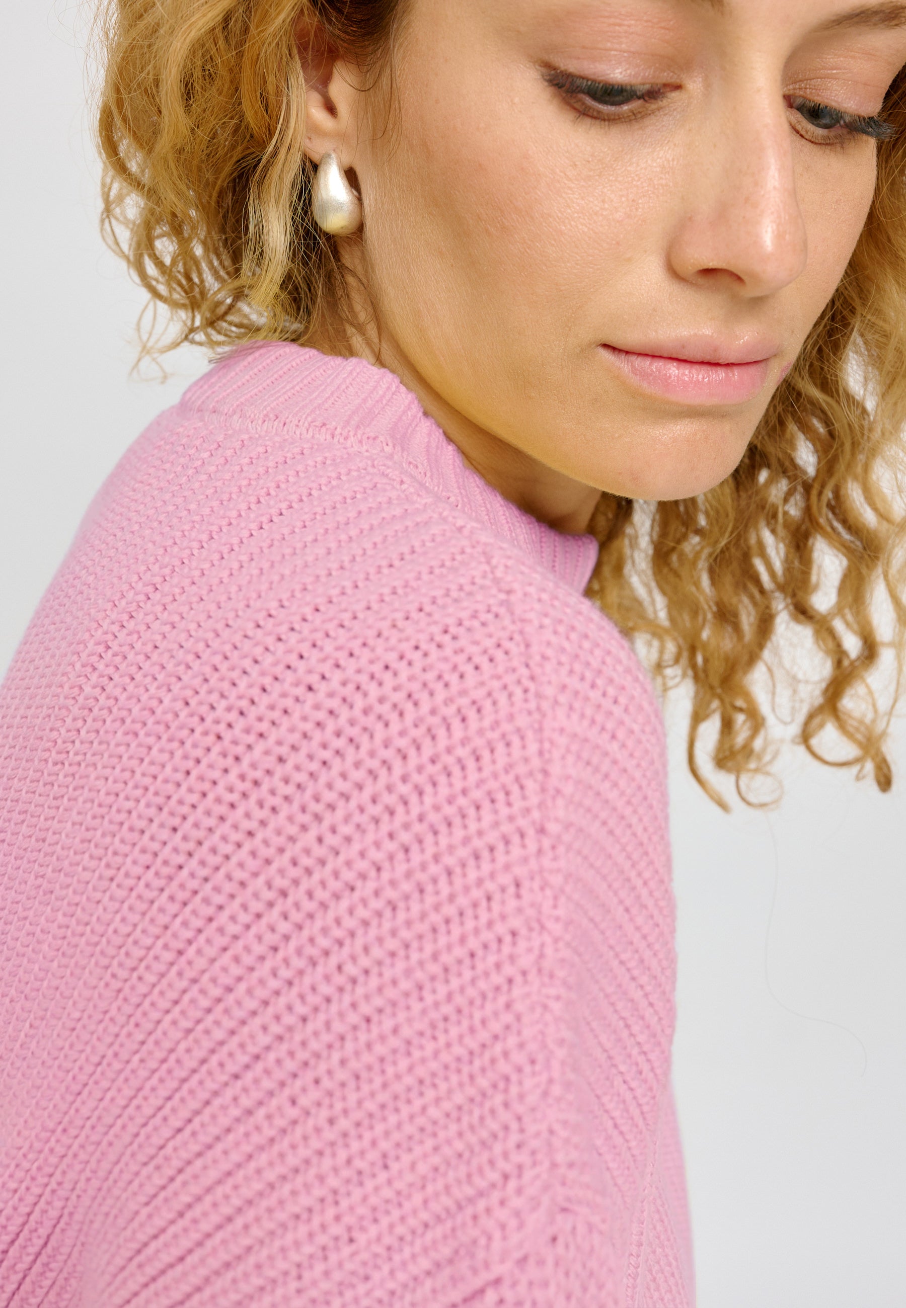 Chunky Knit Crew Neck Jumper