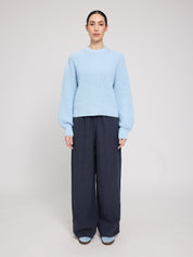 Chunky Knit Crew Neck Jumper