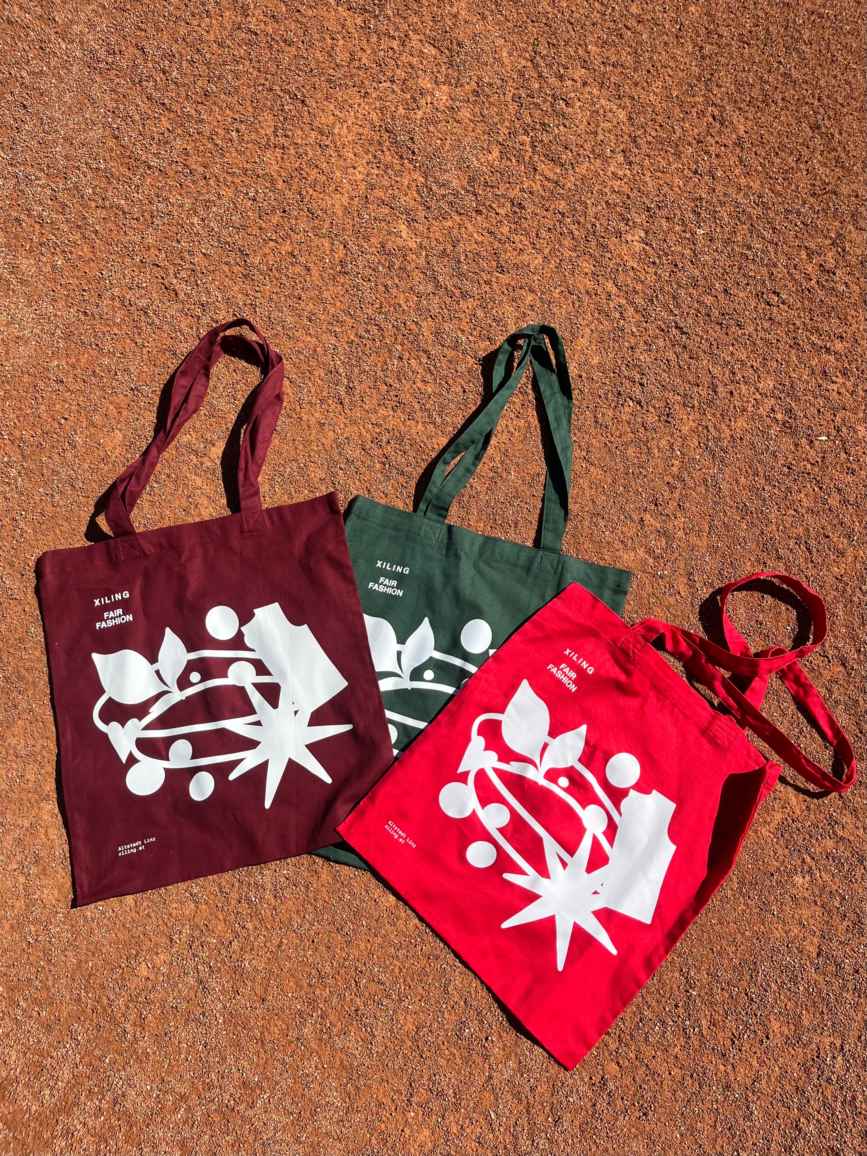 Stofftasche mit Muster - Light Tote