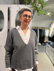 Knitted Sweater Aloma - Grey Aloma