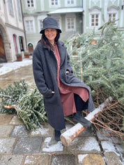 Elinor Shirt Dress - Chestnut