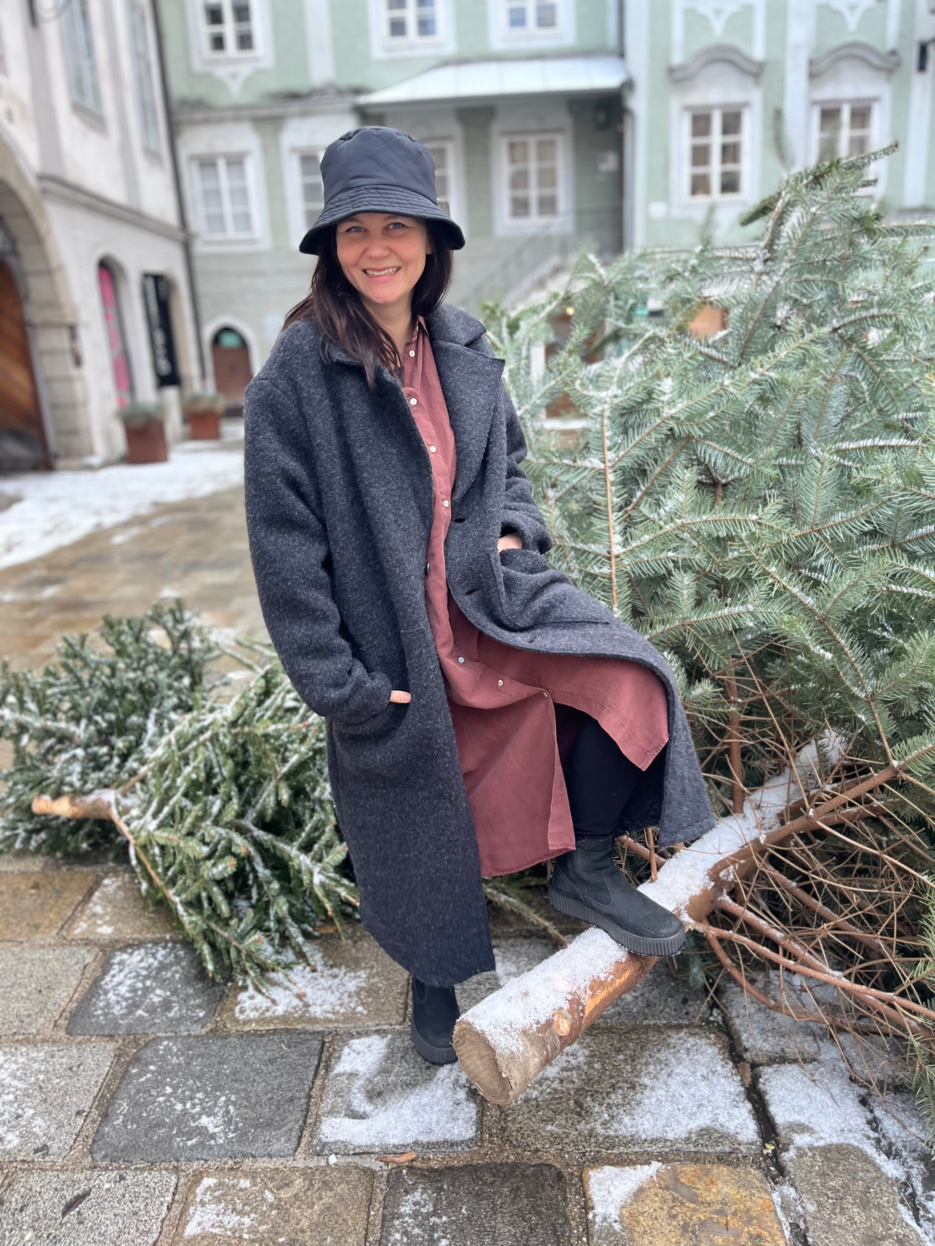 Elinor Shirt Dress - Chestnut