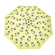 Limitierter Coucou Suzette - Gelber Frenchie Regenschirm