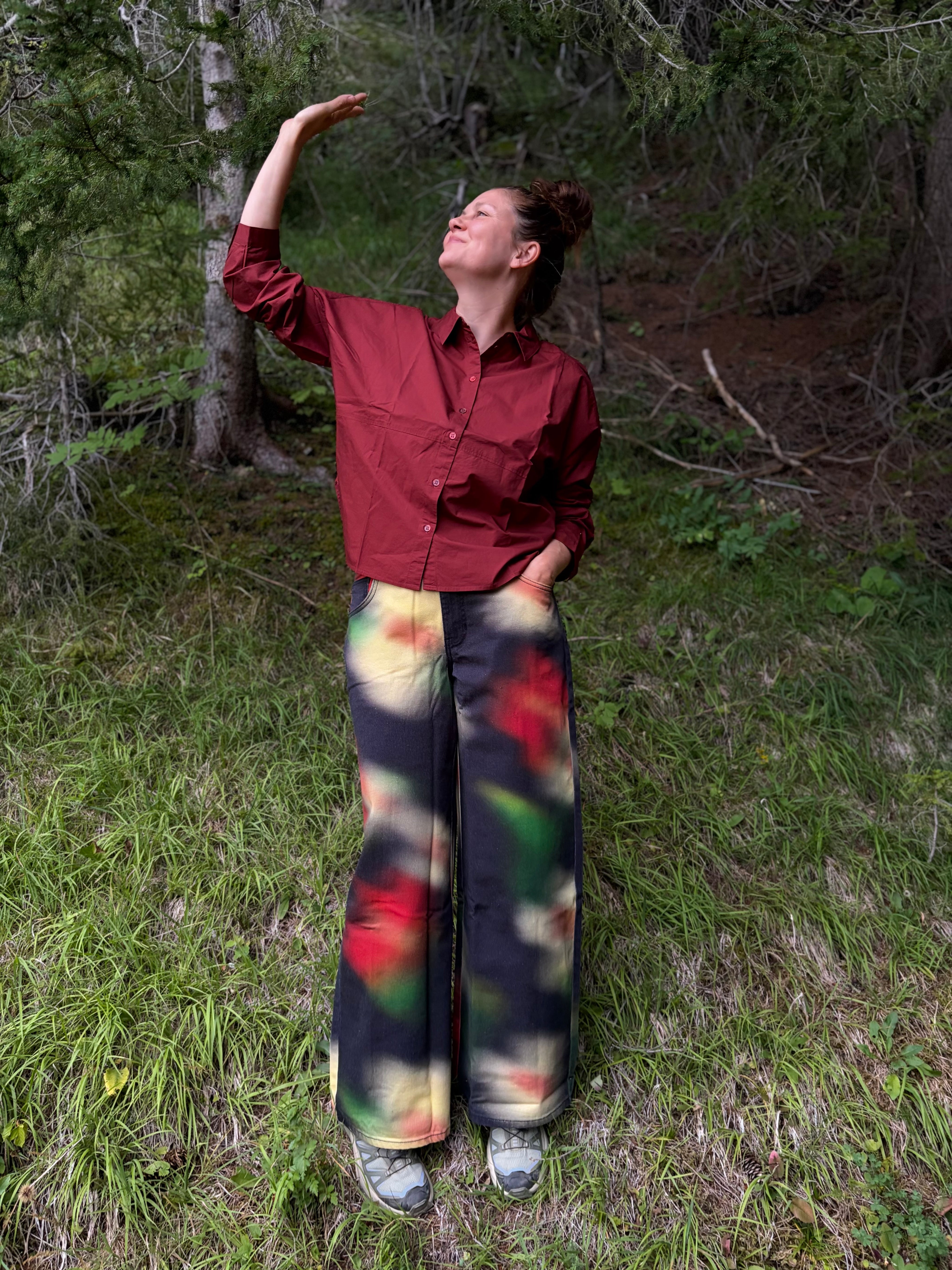 BLOOM PRINT HEDDA PANTS