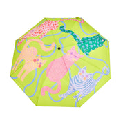 Fuchsia Arty Cats Duck-Schirm