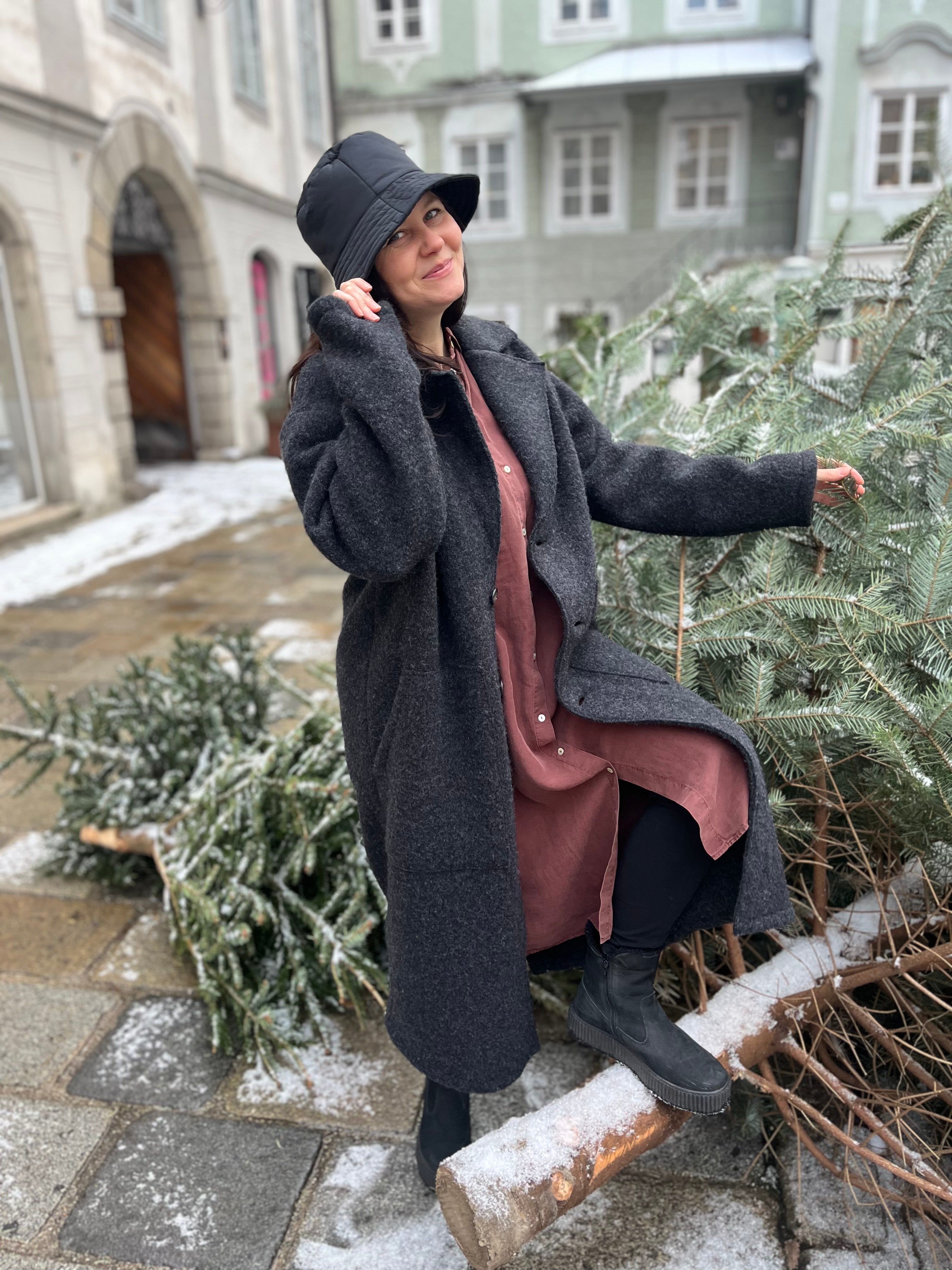 Elinor Shirt Dress - Chestnut