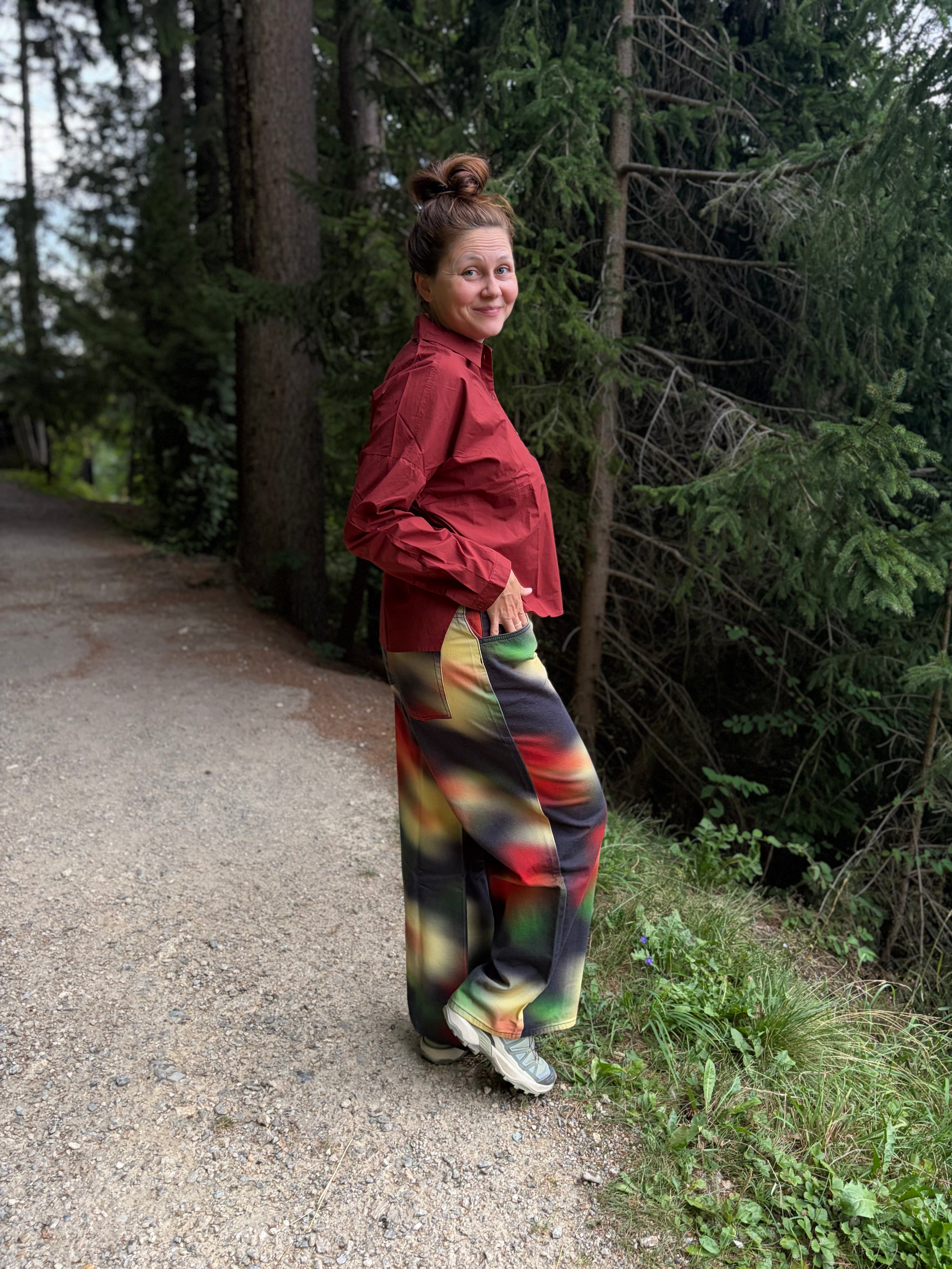 BLOOM PRINT HEDDA PANTS