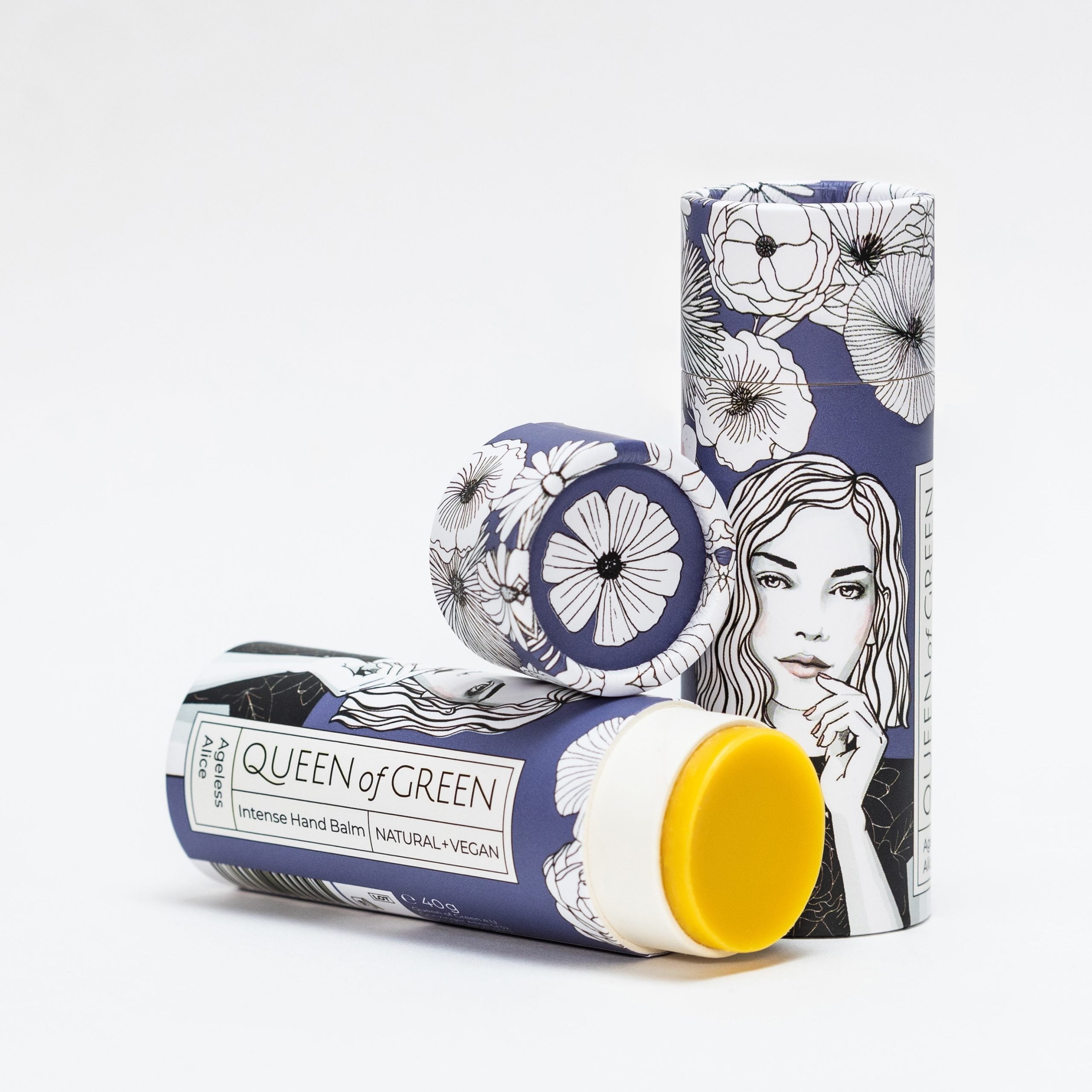 Handbalsam &#039;Queen of Green&#039; mit Blumenverpackung