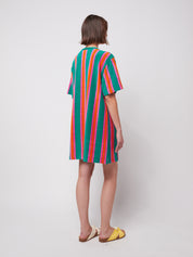 Terry Short Dress - Multicolor