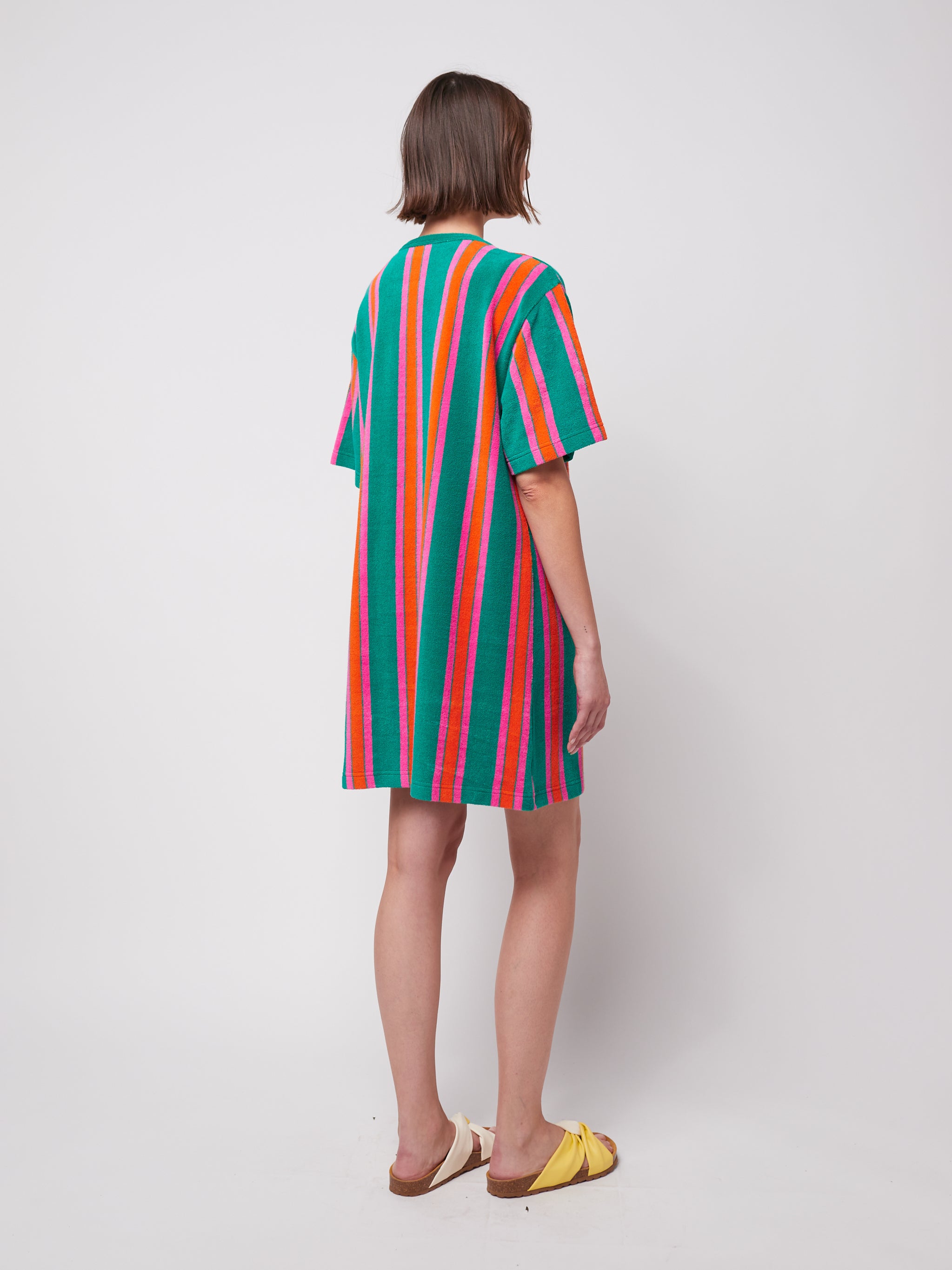 Terry Short Dress - Multicolor