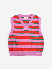 Stripes V-neck vest