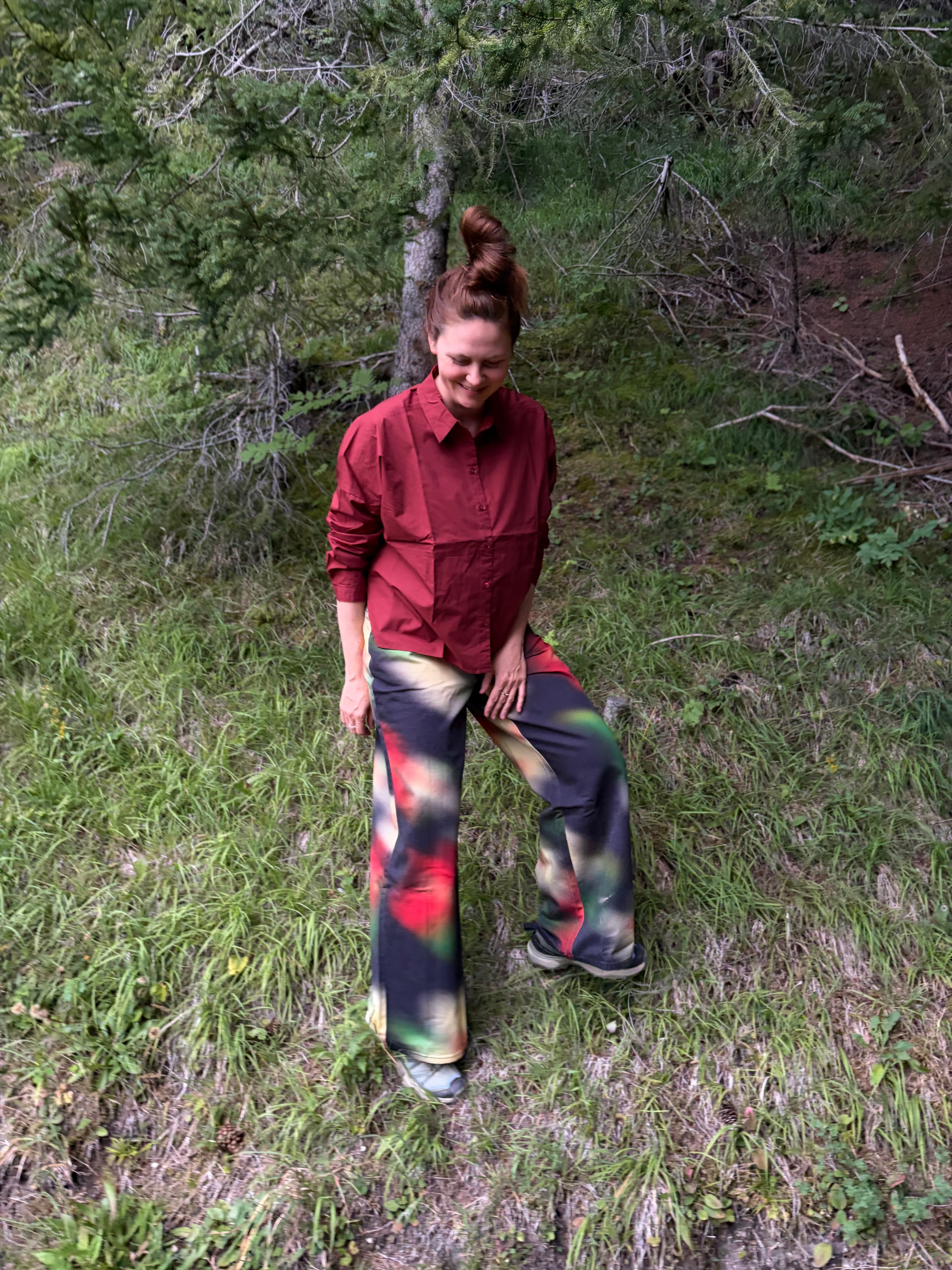 BLOOM PRINT HEDDA PANTS