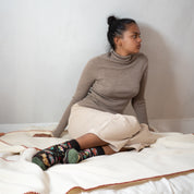 Socken Mousse Oiseau