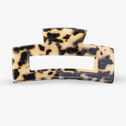 Leopard Muster Haarspange isoliert