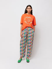Ethnic All Over Woven Baggy Pants