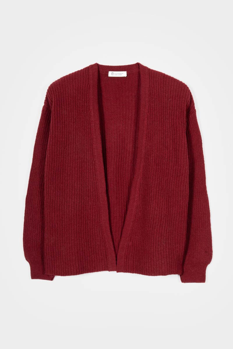 Cardigan - Red Vinaccia