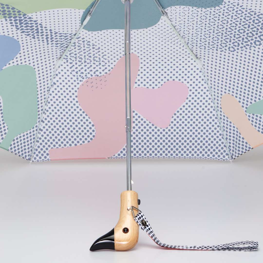 Duck Umbrella - Dots Compact