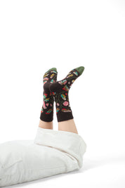 Socken Mousse Oiseau