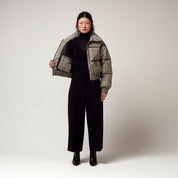 Damen Pufferjacke - classic check