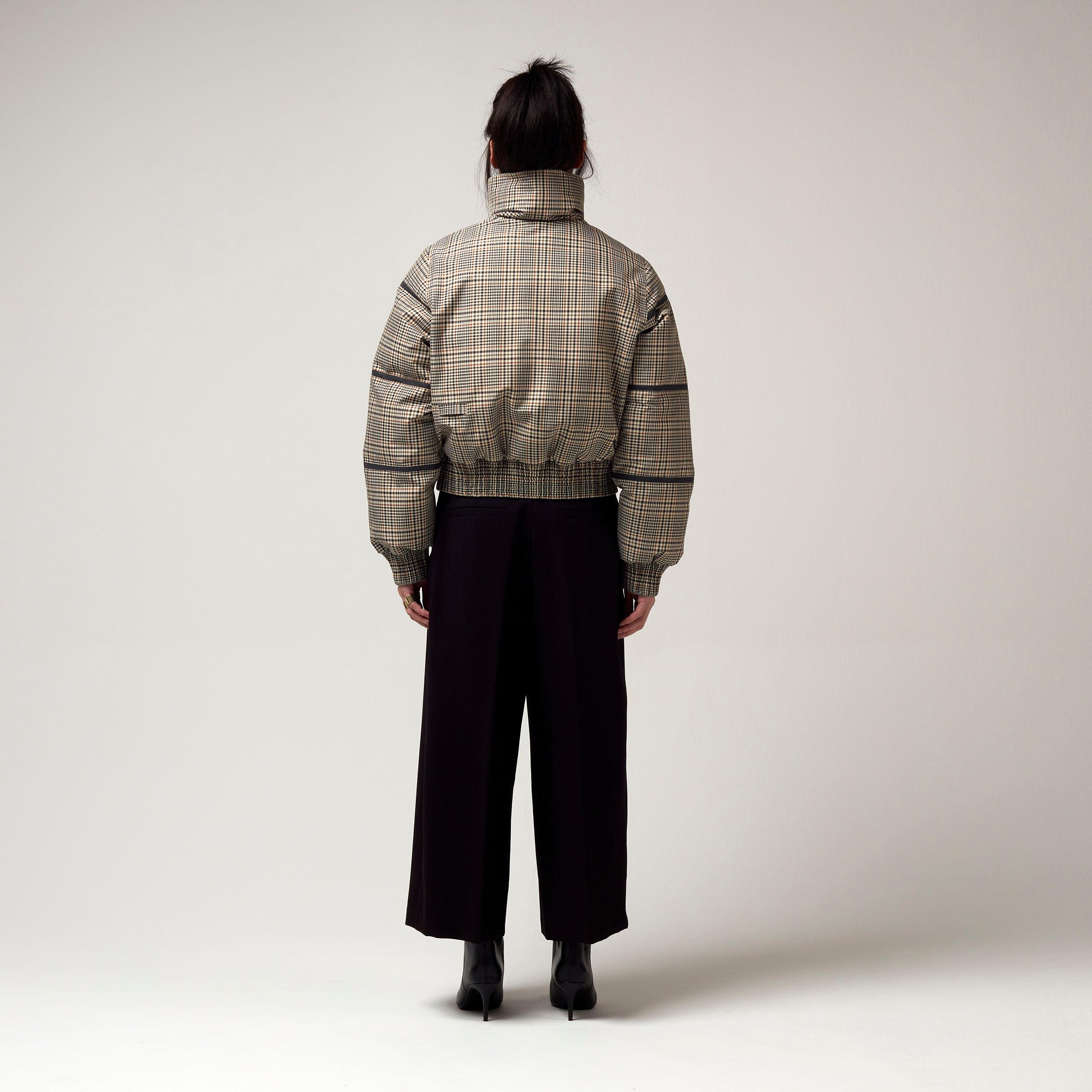 Damen Pufferjacke - classic check