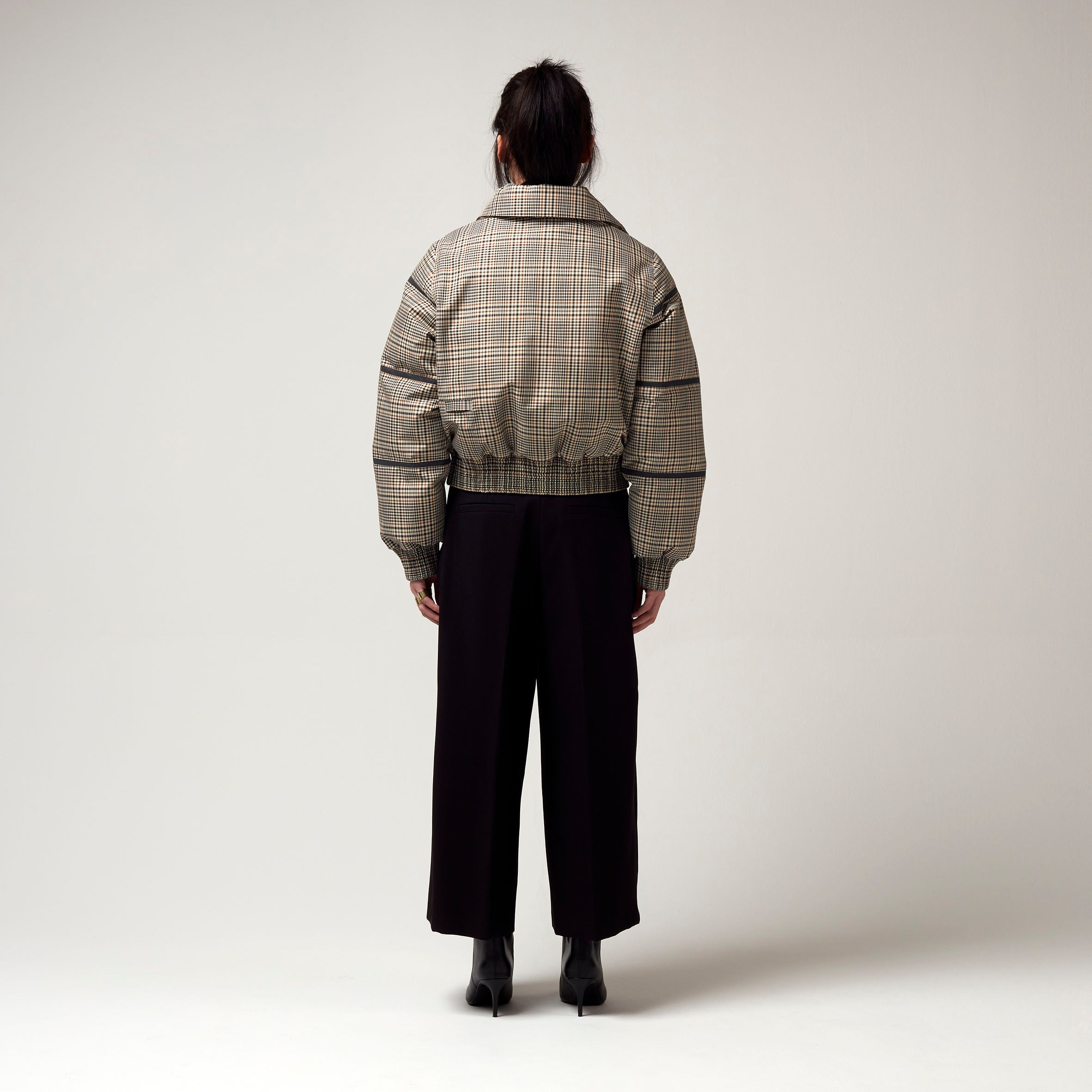 Damen Pufferjacke - classic check