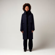 Damen Parka - sky captain blue